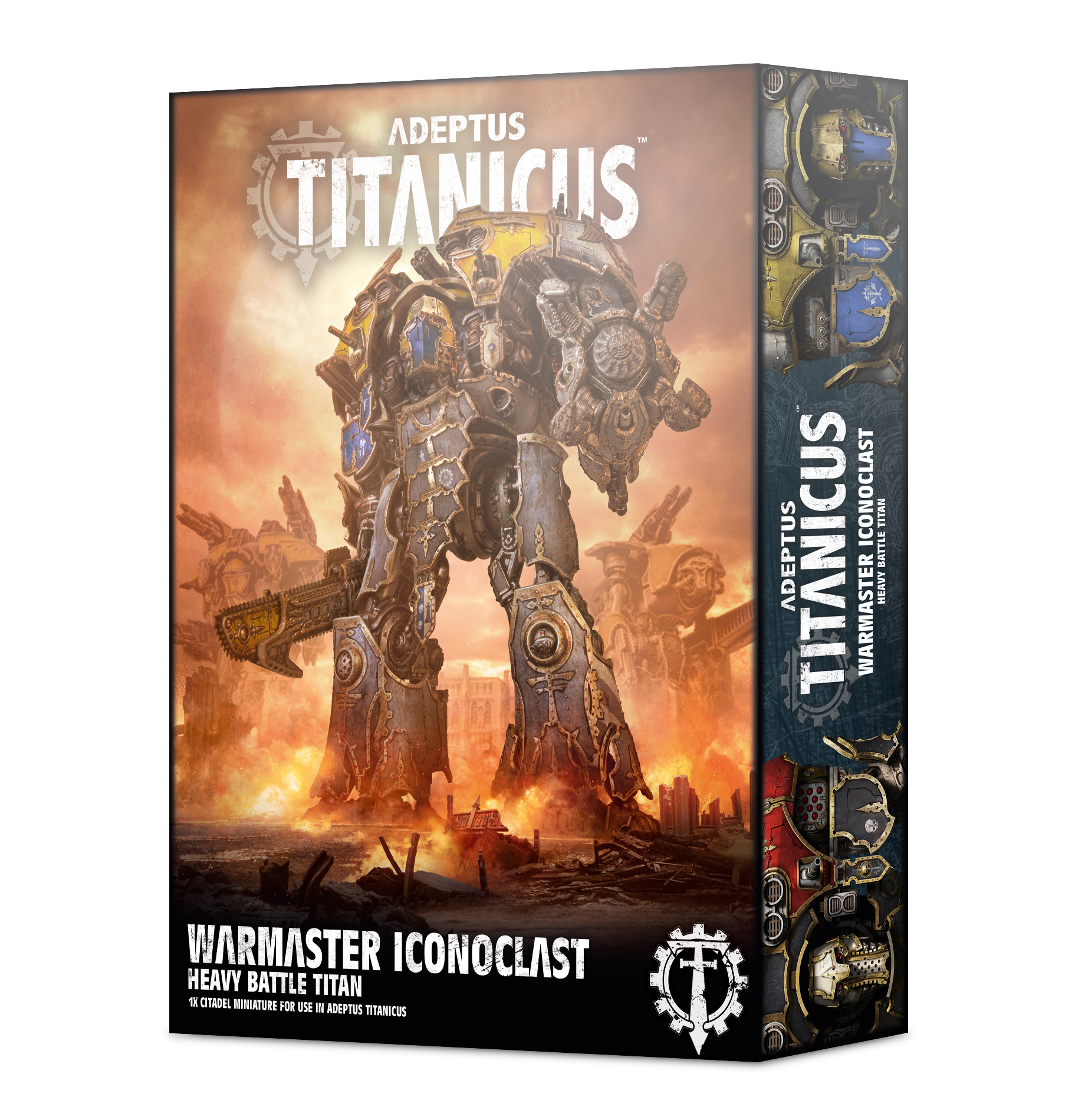 Adeptus Titanicus: Warmaster Iconoclast Heavy Battle Titan 