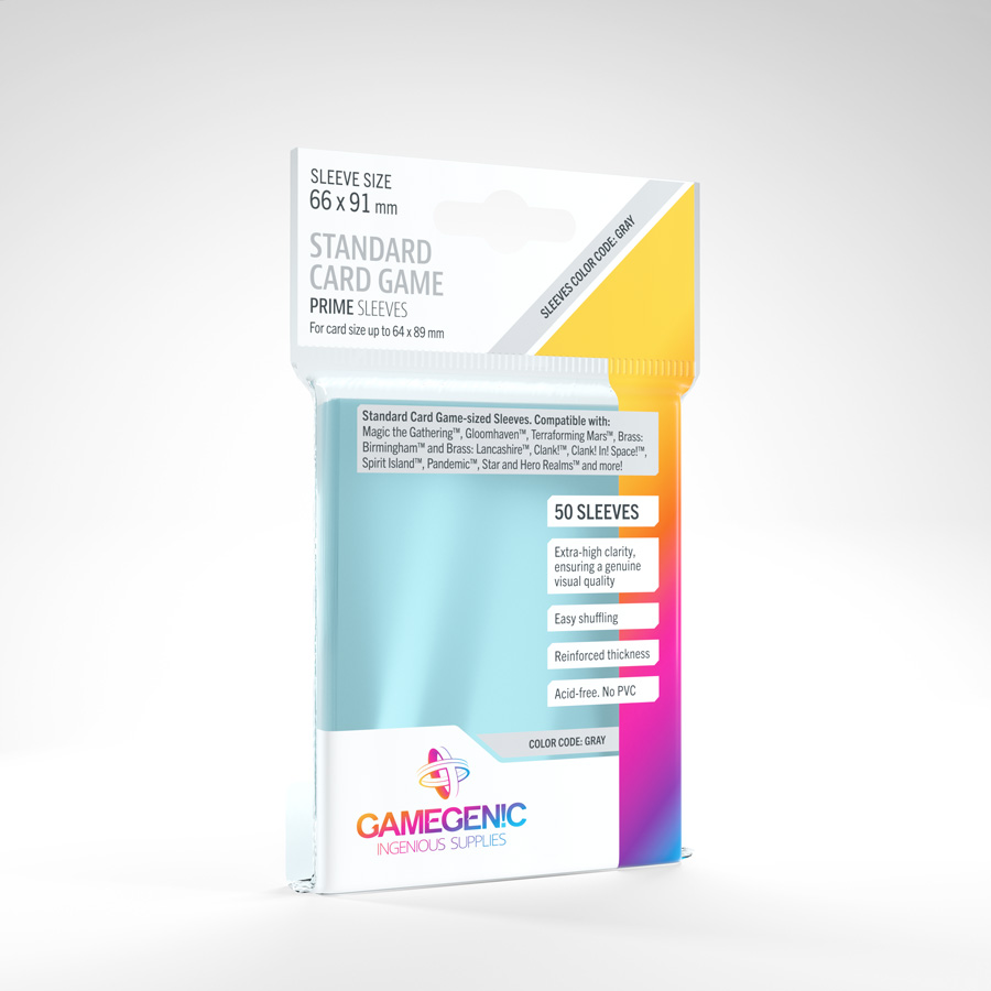 Gamegenic: Prime Sleeves: Standard Card Game (50) 
