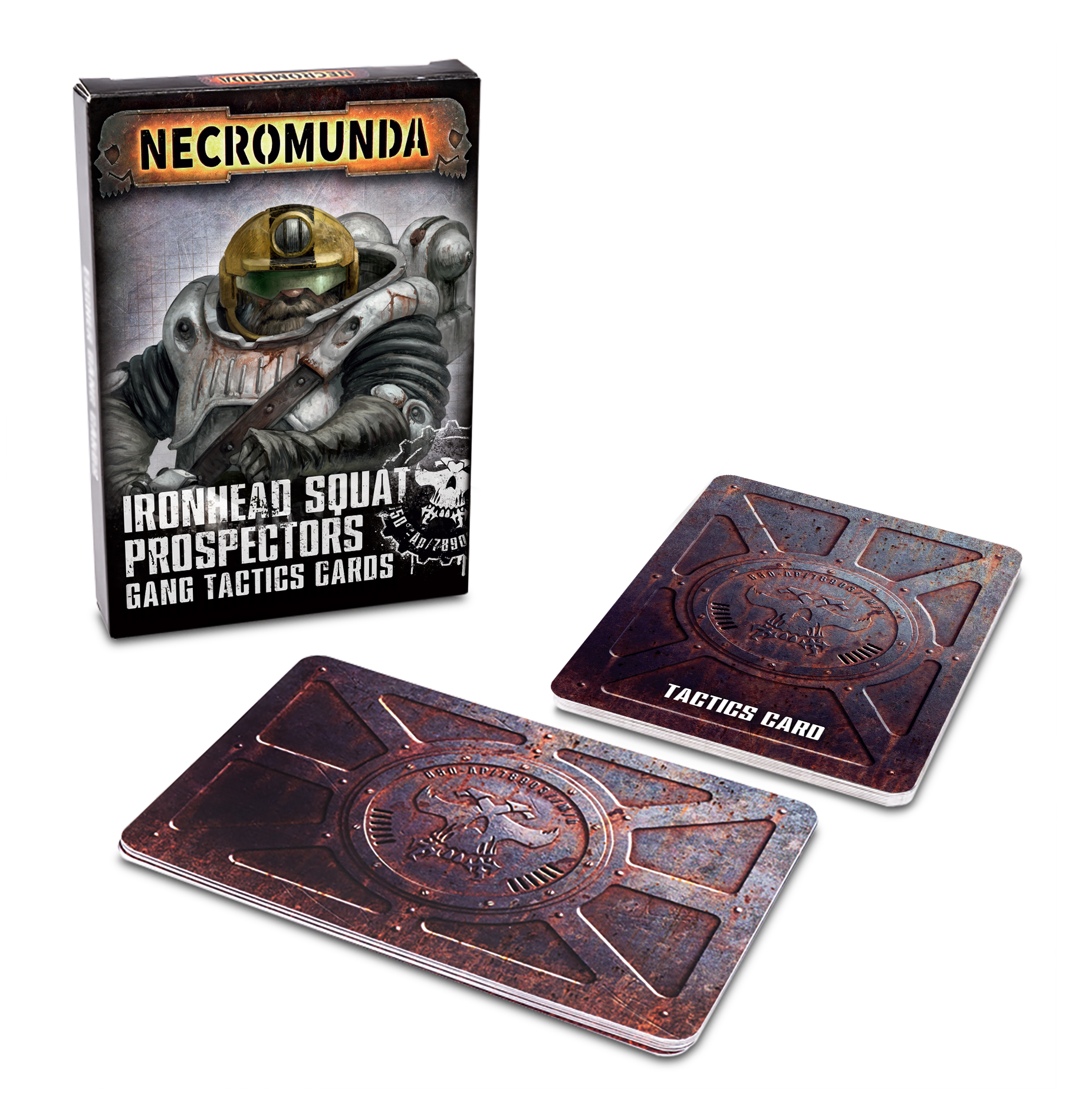 Necromunda: Ironhead Squat Prospectors Tactics Cards  
