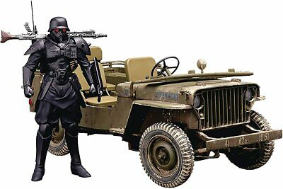 Plamax MF-35: The Red Spectacles Series Minimum Factory Protect Gear with Special Investigations Unit Patrol Vehicle Model Kit 