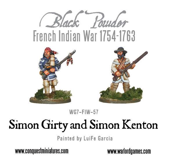 Black Powder: French Indian War 1754-1763: Simon Girty and Simon Kenton 