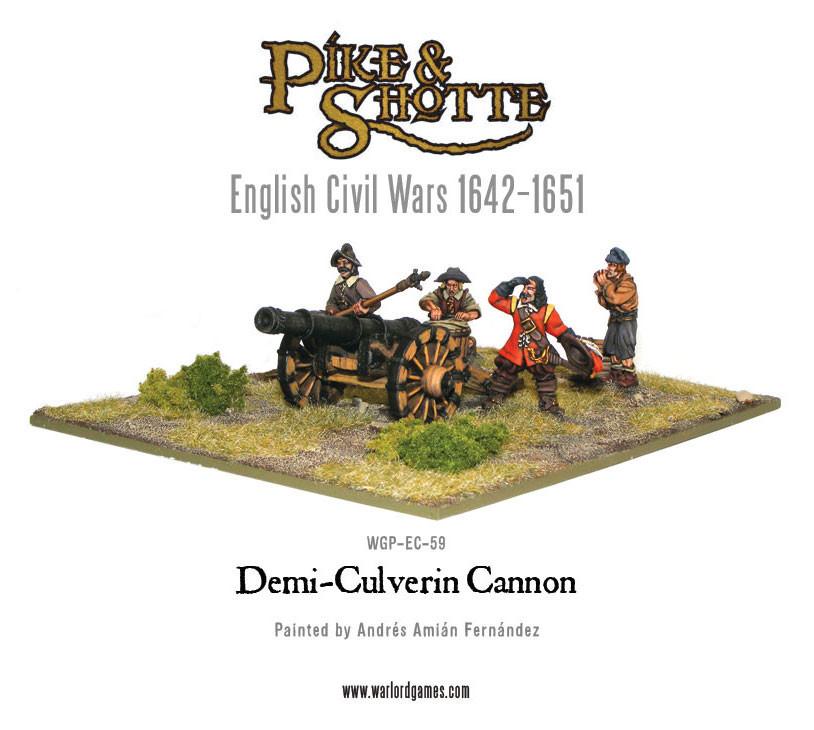 Pike & Shotte: English Civil Wars 1642-1651: Demi-culverin Cannon 